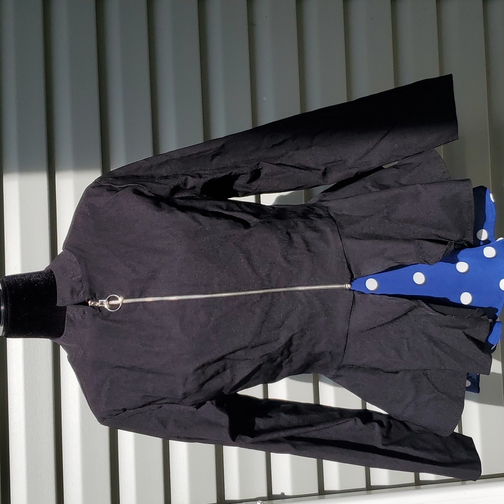 Hybrid & company size large black jacket
